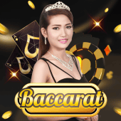 Baccarat A dealer table view