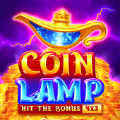 Coin Lamp golden lantern slot art