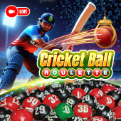 Cricket Ball Roulette themed wheel