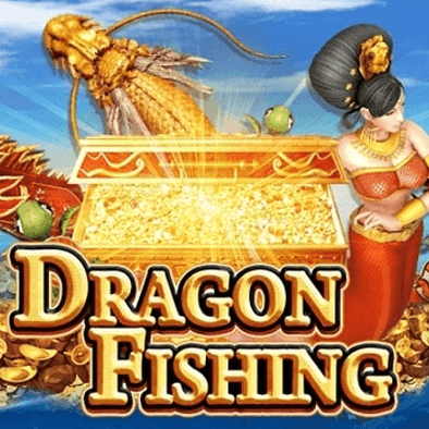 Dragon Fishing underwater dragon scene