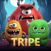 Tripe solitaire style card layout